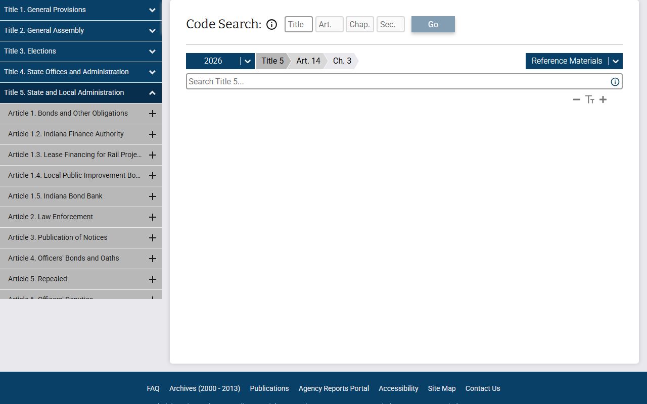 Washington County court records Indiana Access to Public Records Act