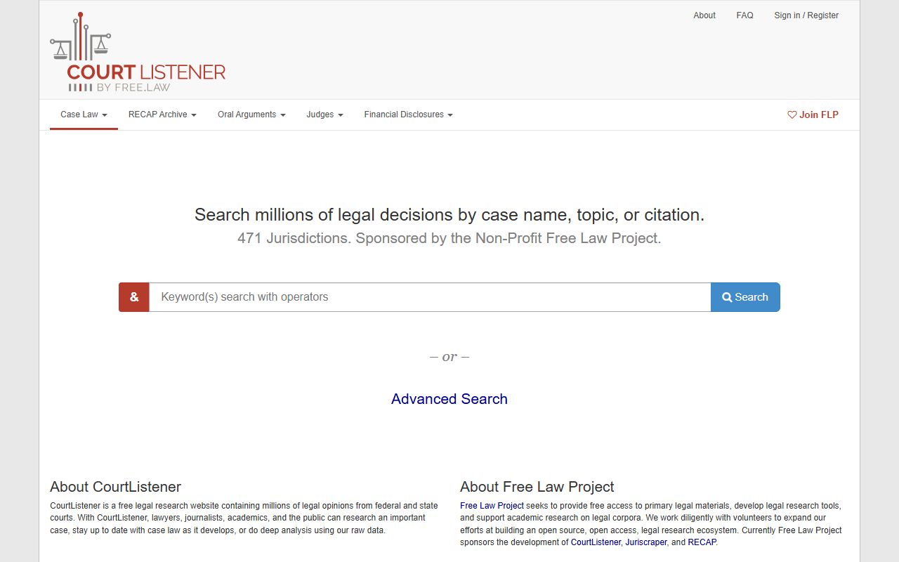Washington County Circuit Court Superior Court CourtListener federal reference