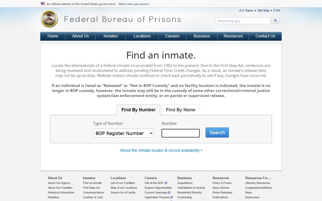 Washington County Circuit Court Superior Court federal inmate locator distinction