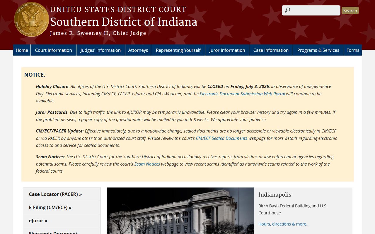Washington County Circuit Court Superior Court federal district court source