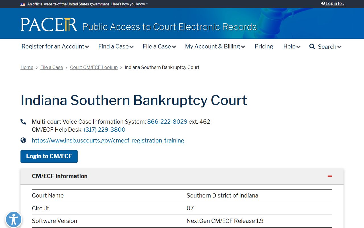 Washington County probate records PACER bankruptcy lookup